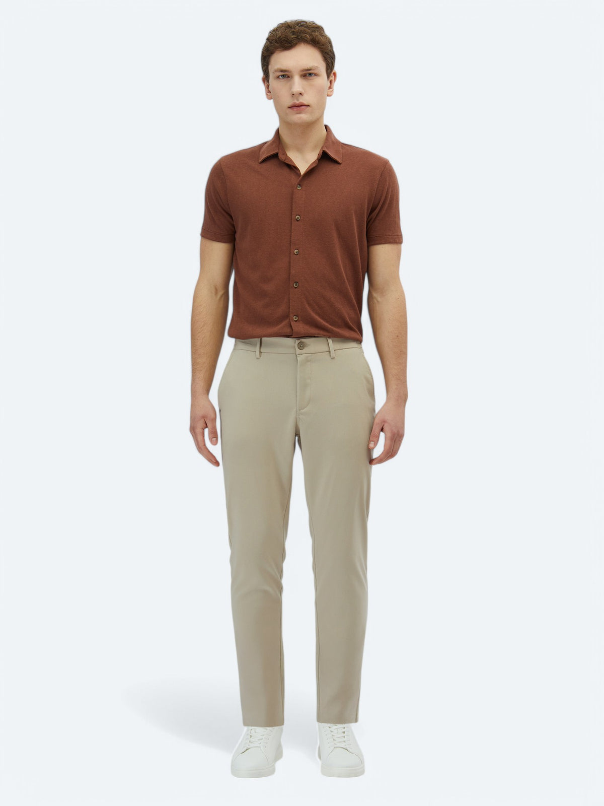 Vizon Dokuma Jogging Fit Casual Pantolon