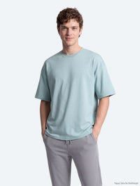 Mint Düz T-Shirt