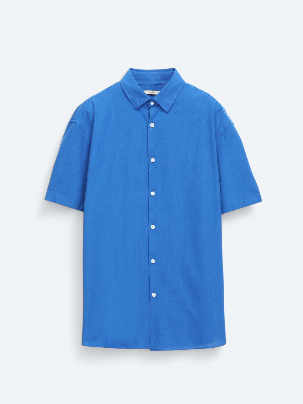 Saks Oversize Fit Kısa Dokuma Casual %100 Pamuk Gömlek