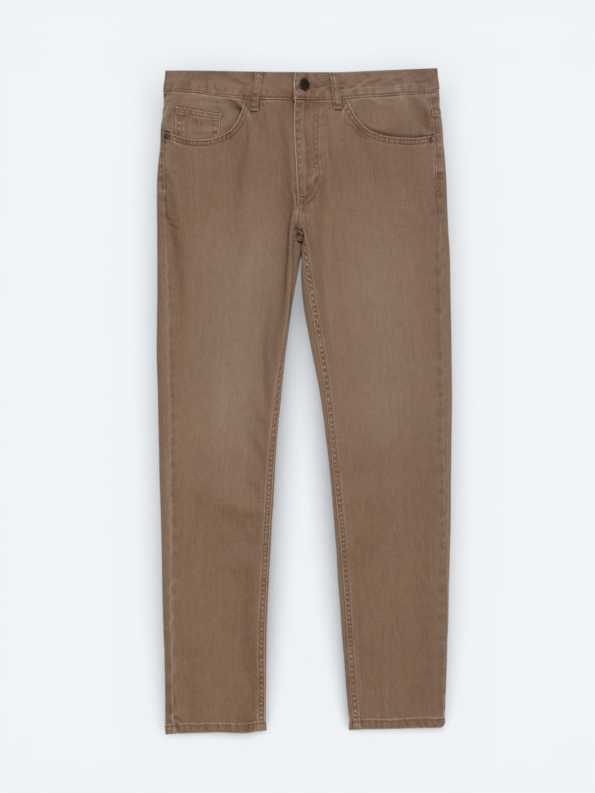 Hardal Slim Fit Denim Pamuk Karışımlı Pantolon