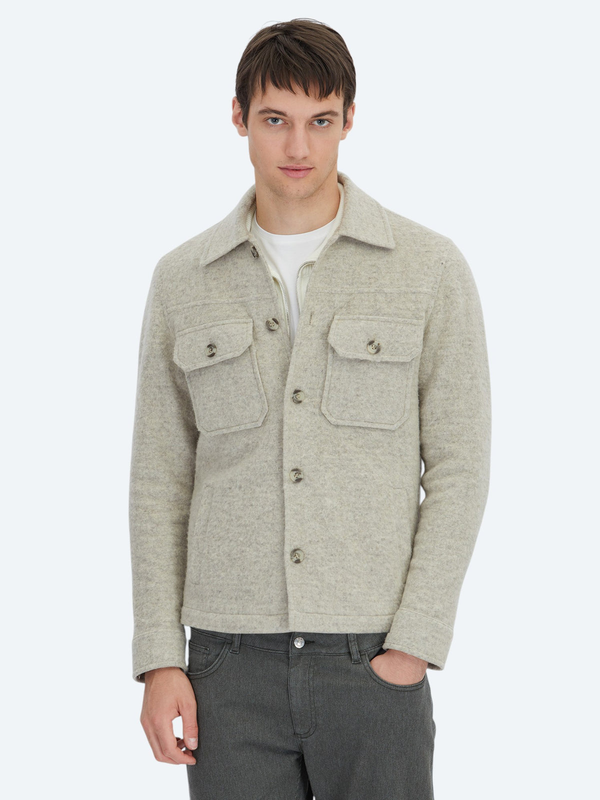 Vizon Uzun Overshirt