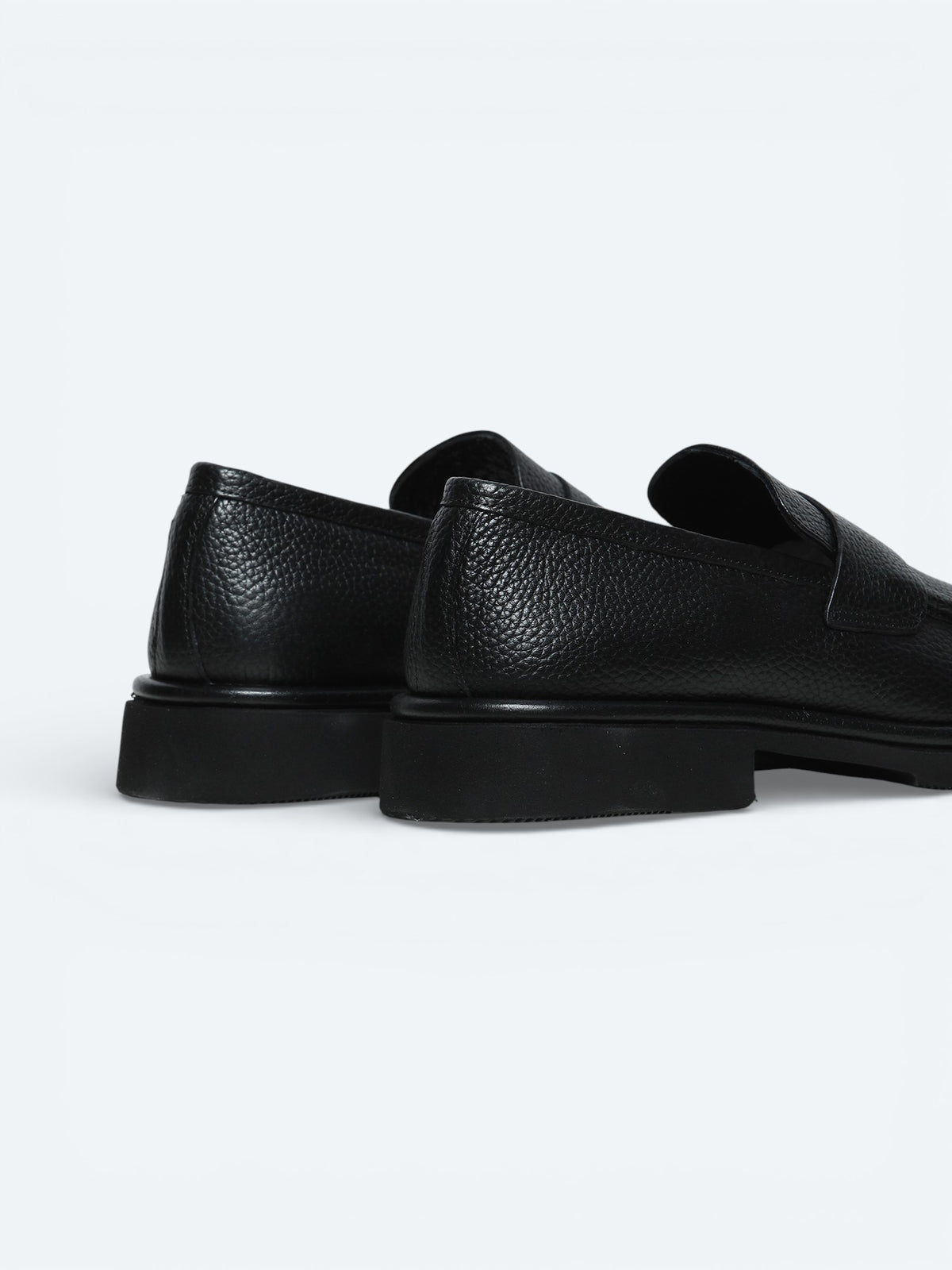 Antrasit Deri Smart Casual Ayakkabı