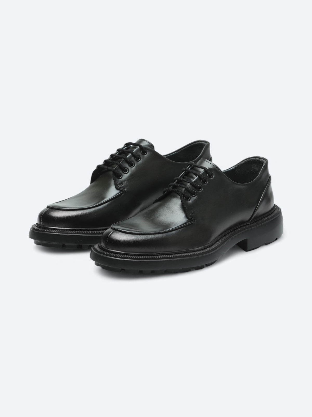 Haki Deri Smart Casual Ayakkabı