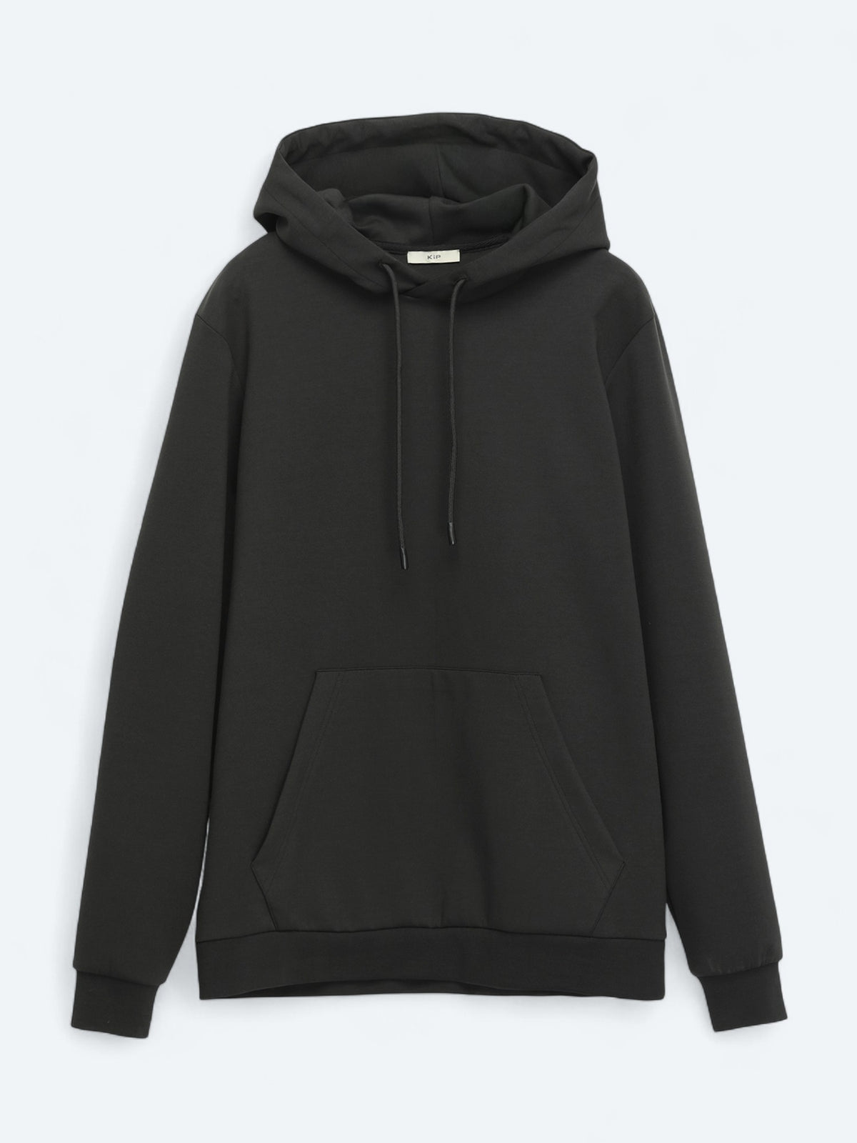 Siyah Kapüşonlu Sweatshırt
