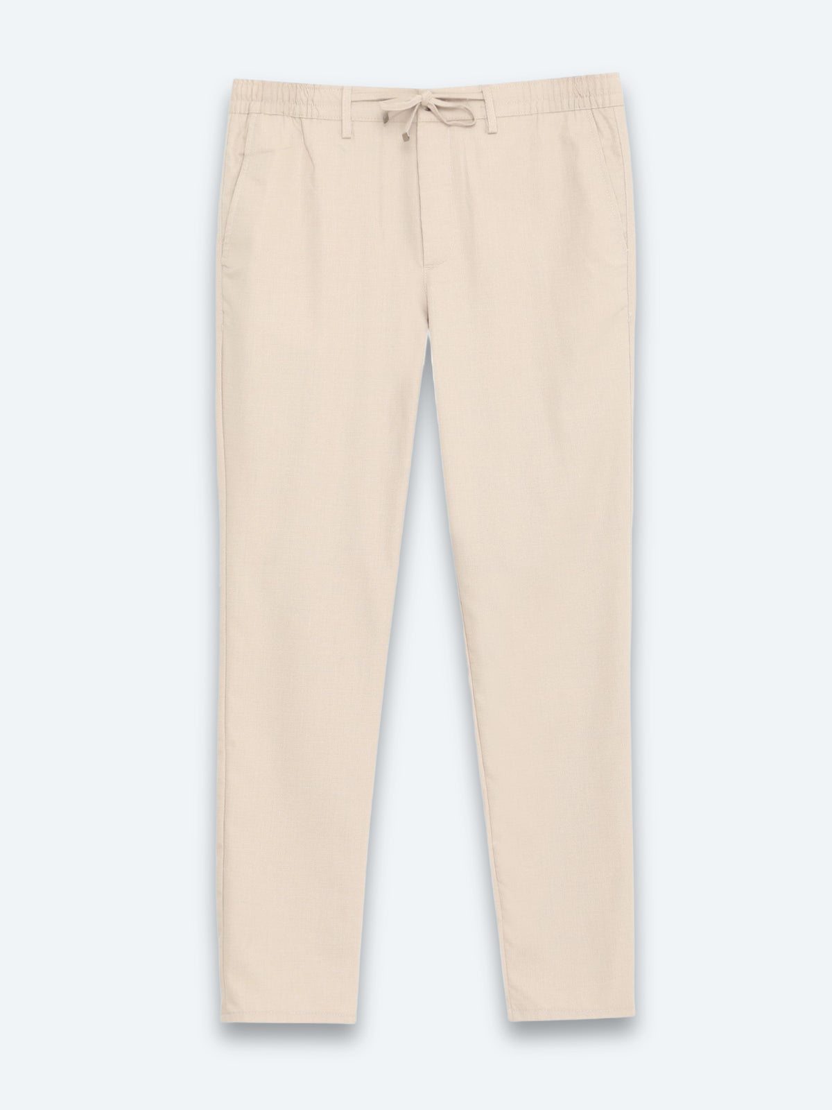 Vizon Düz Dokuma Jogging Fit Casual Pantolon