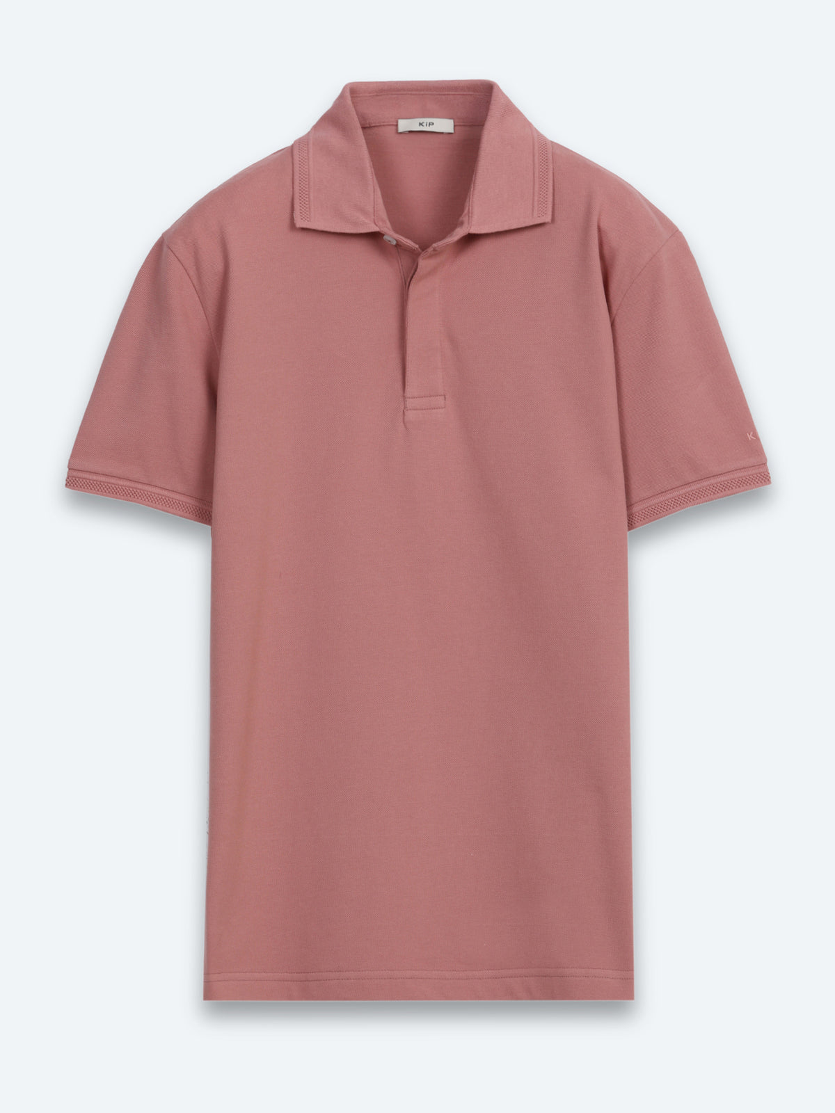 Gül Kurusu Düz %100 Pamuk T-Shirt