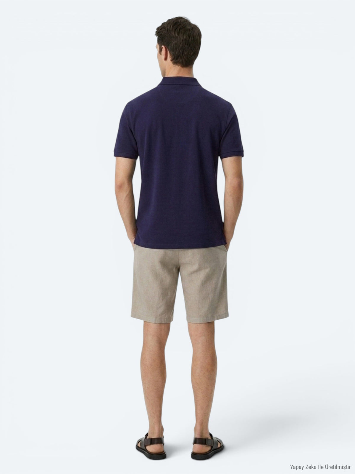Mor Düz %100 Pamuk T-Shirt