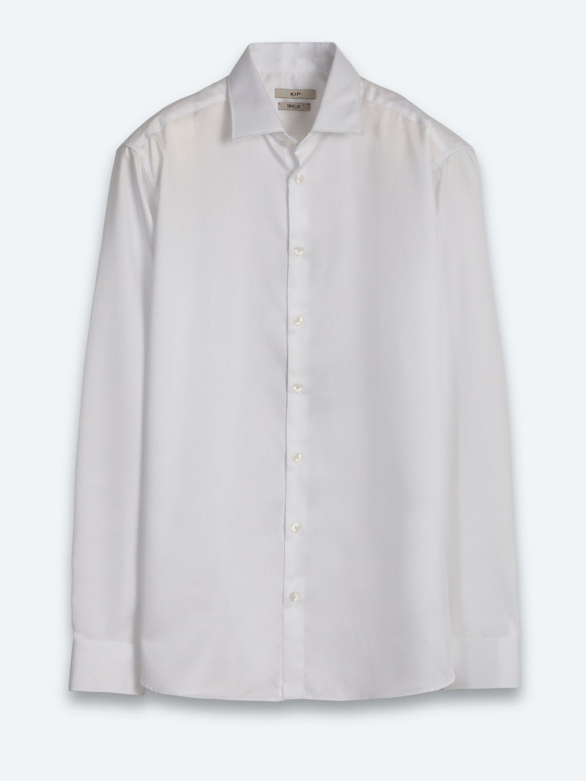 Beyaz Slim Fit Uzun Dokuma Klasik %100 Pamuk Gömlek