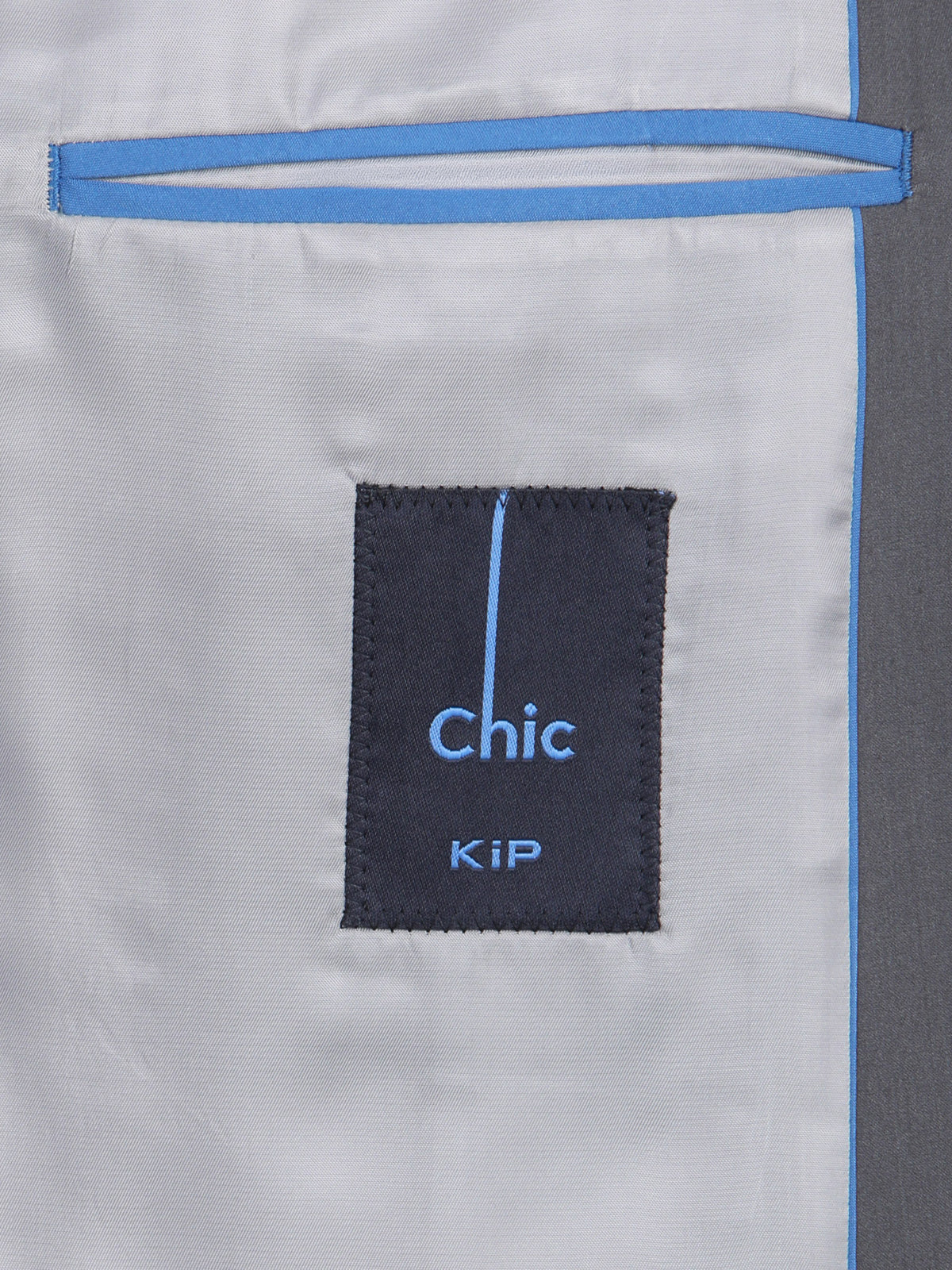 Gri Düz Modern Fit Takım Elbise