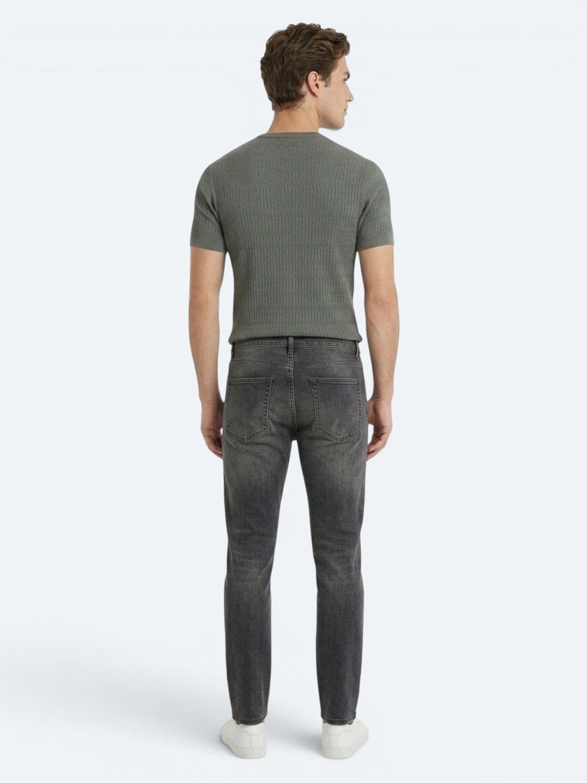Haki Regular Fit Denim %100 Pamuk Pantolon