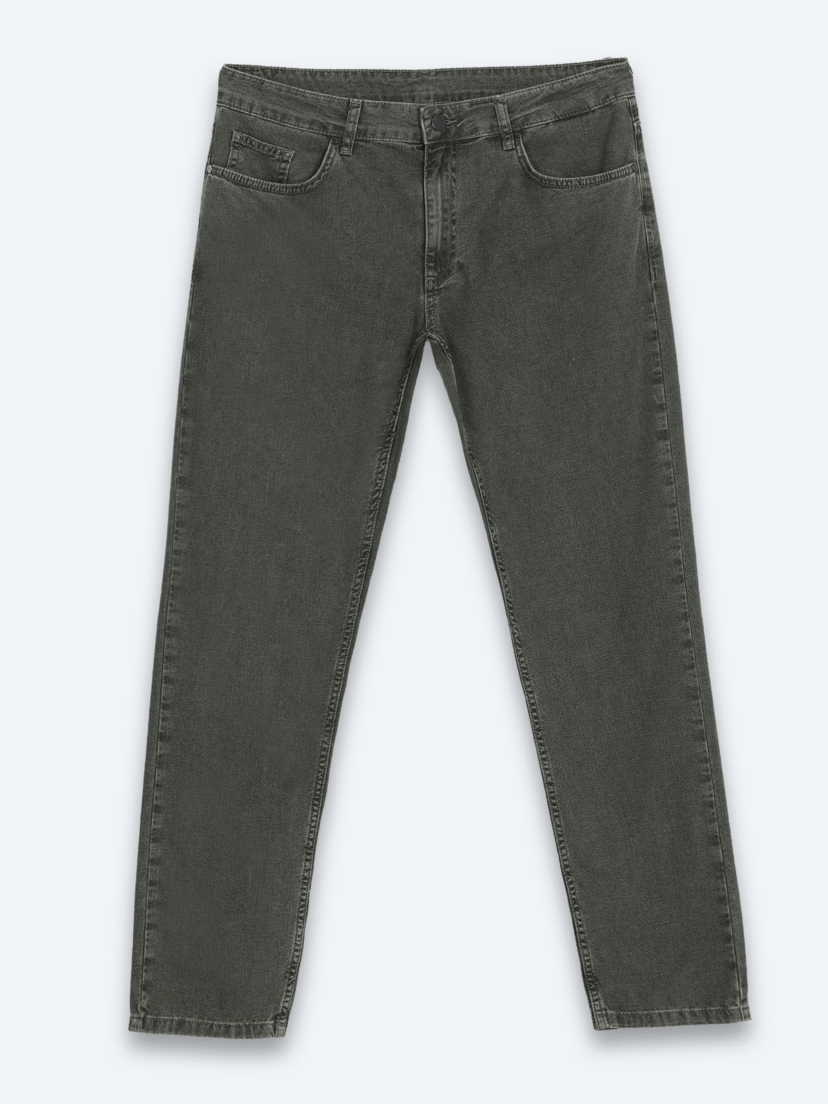 Haki Regular Fit Denim %100 Pamuk Pantolon