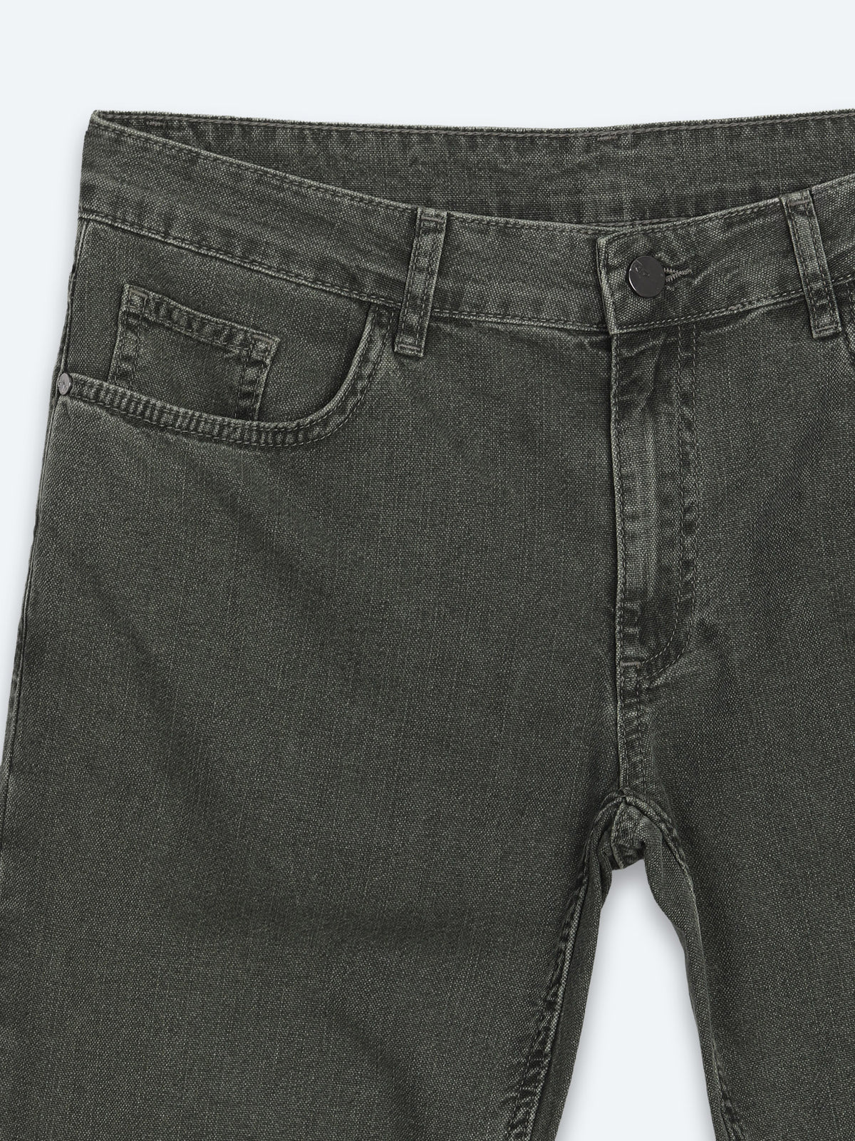 Haki Regular Fit Denim %100 Pamuk Pantolon