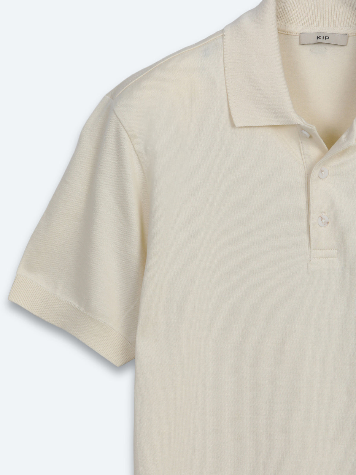 Bej Düz %100 Pamuk T-Shirt