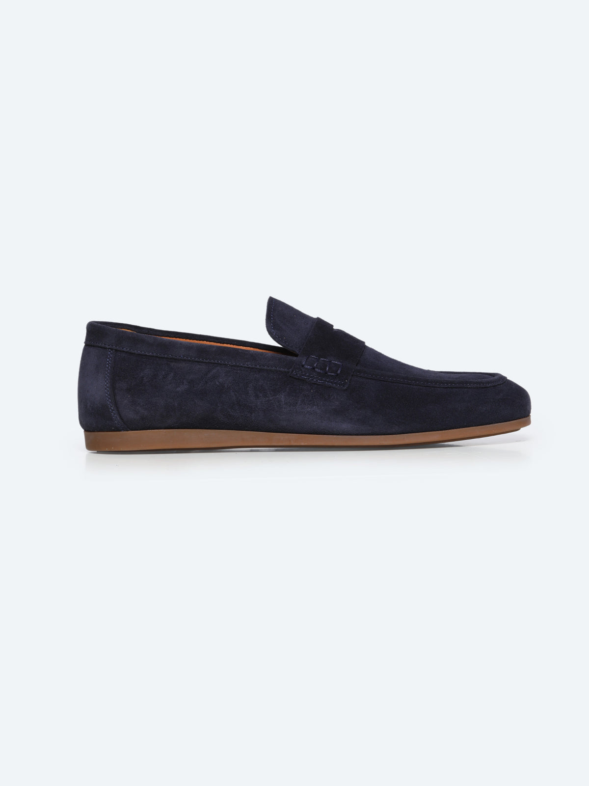 Lacivert Süet Smart Casual Loafer