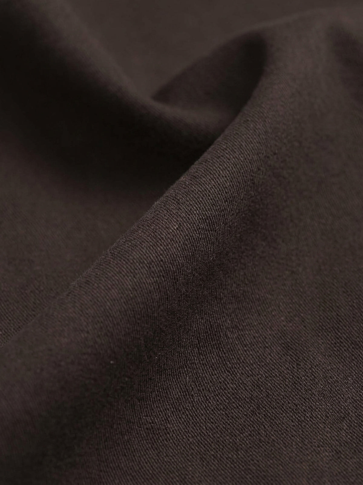 Kahverengi Düz Dokuma Slim Fit Spor Pamuk Karışımlı Pantolon