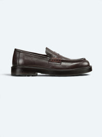 Kahverengi Deri Smart Casual Loafer