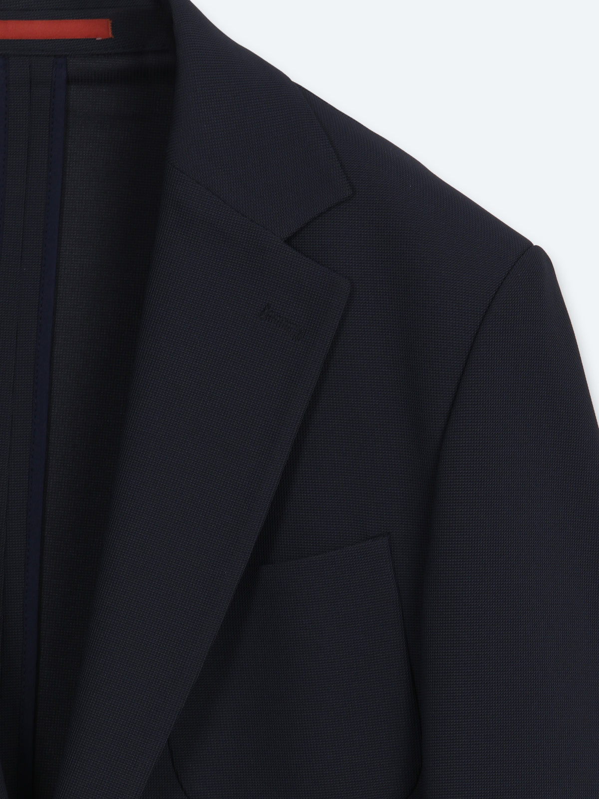 Lacivert Mikro Modern Fit Örme Takım Elbise