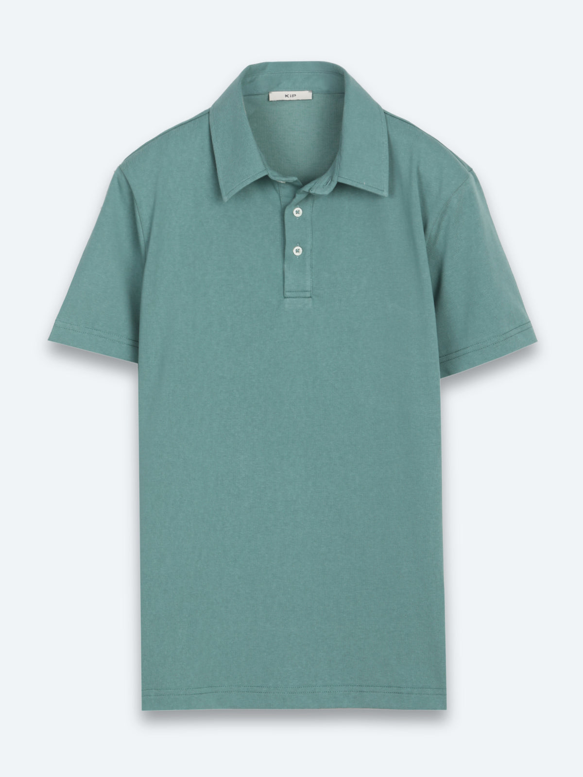 Koyu Haki Düz Pamuk Karışımlı T-Shirt