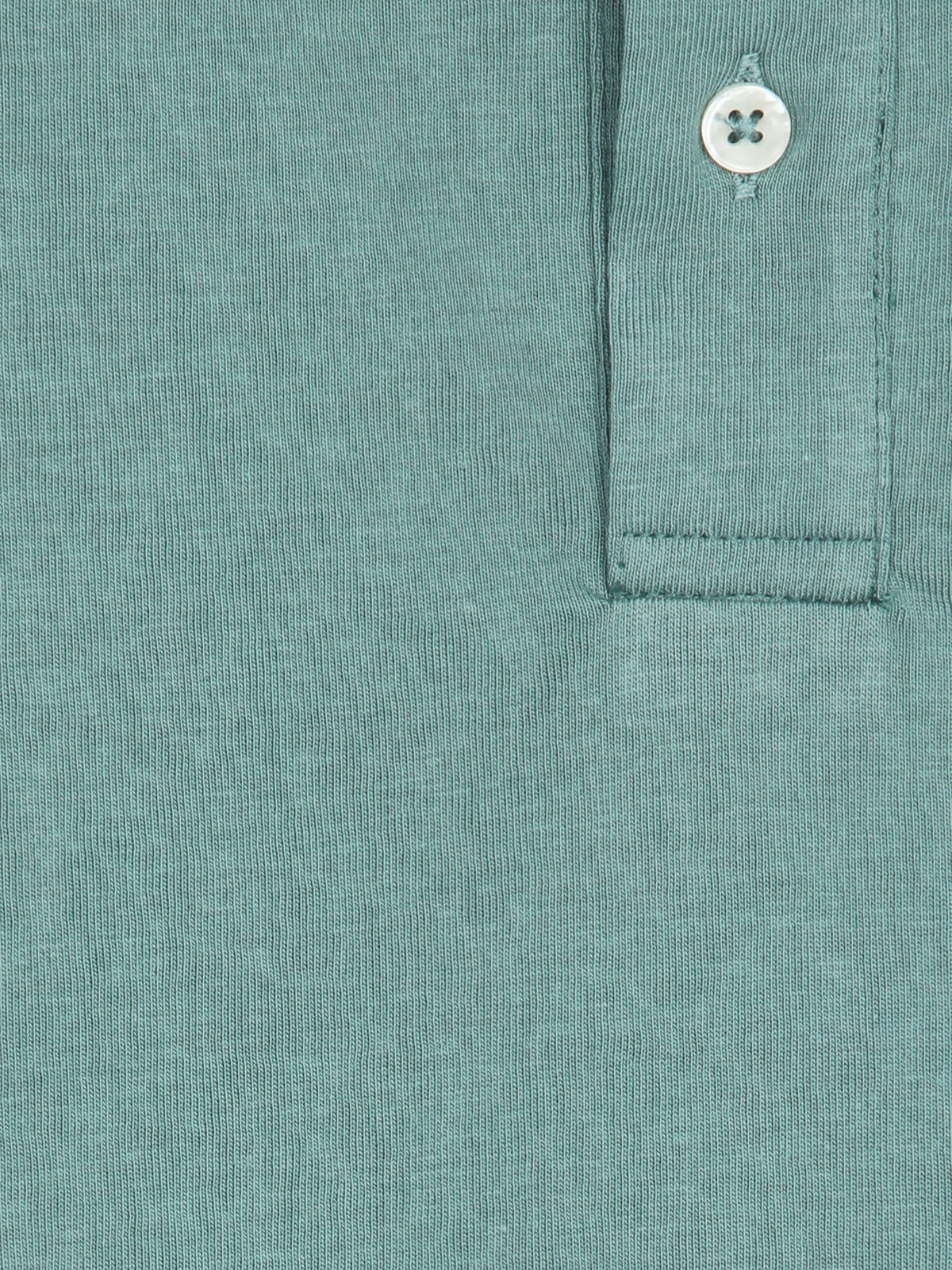 Koyu Haki Düz Pamuk Karışımlı T-Shirt
