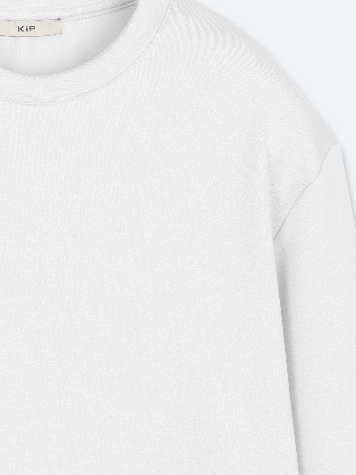 Beyaz Düz Sweatshırt