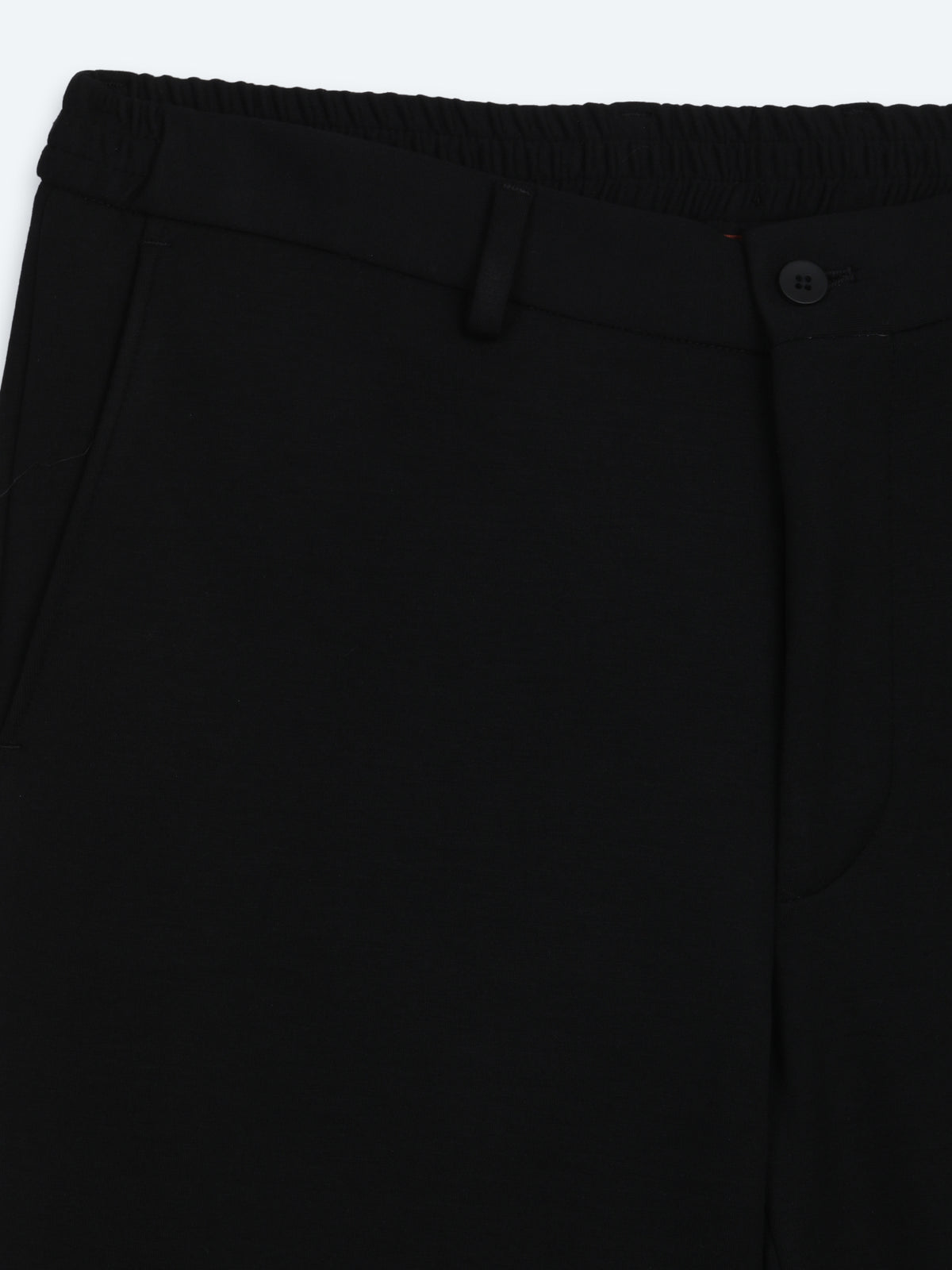 Siyah Çizgili Modern Fit Örme Takım Elbise