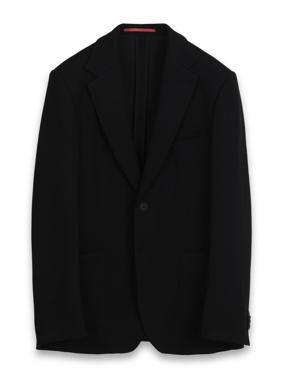 Siyah Çizgili Modern Fit Örme Takım Elbise