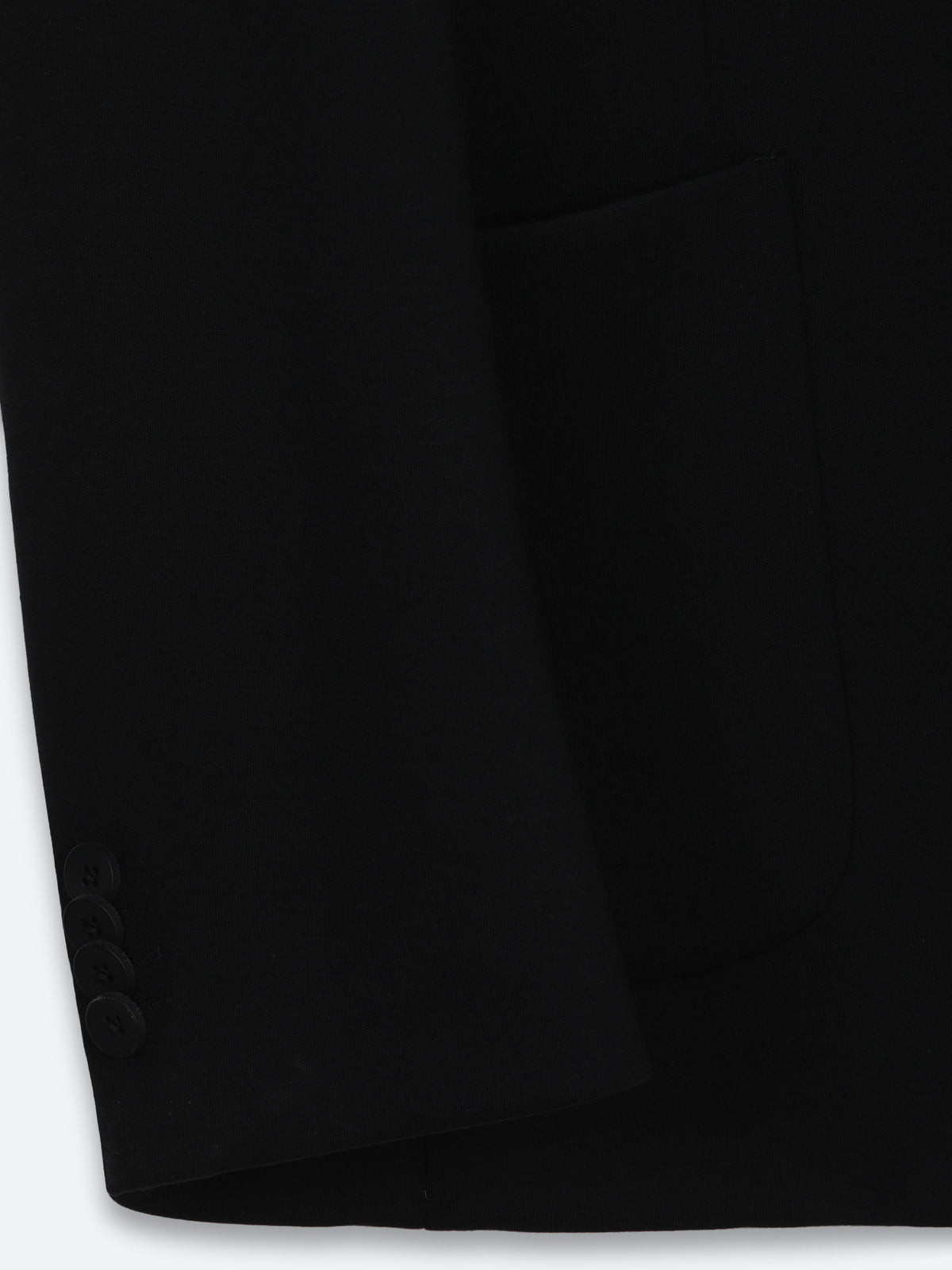 Siyah Çizgili Modern Fit Örme Takım Elbise