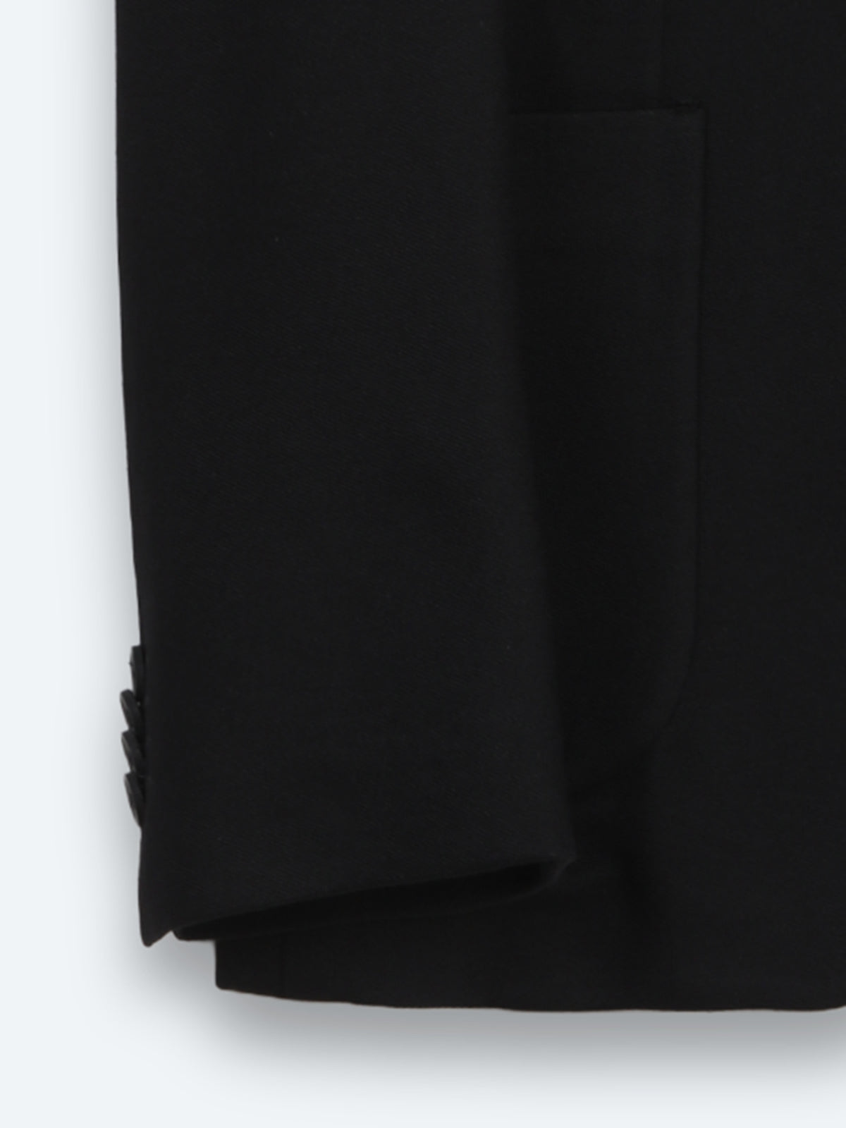 Siyah Çizgili Modern Fit Pamuk Karışımlı Örme Takım Elbise