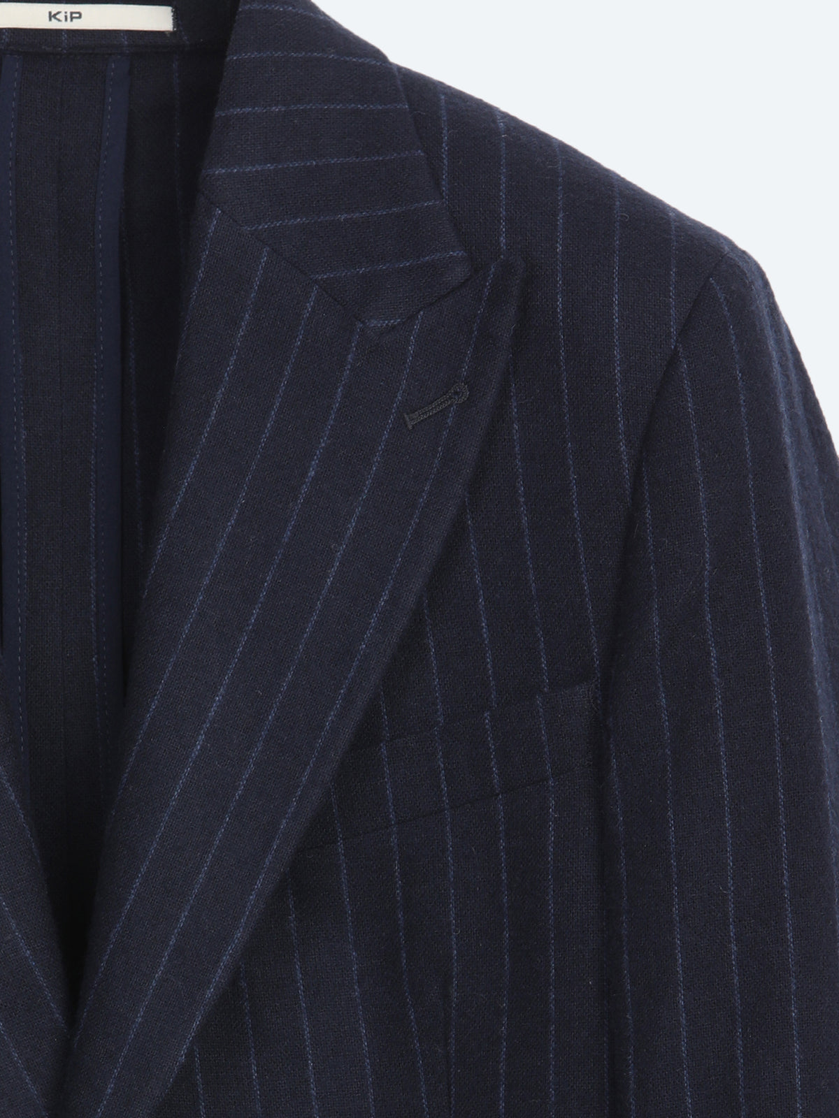 Lacivert Modern Fit Yün Karışımlı Ceket