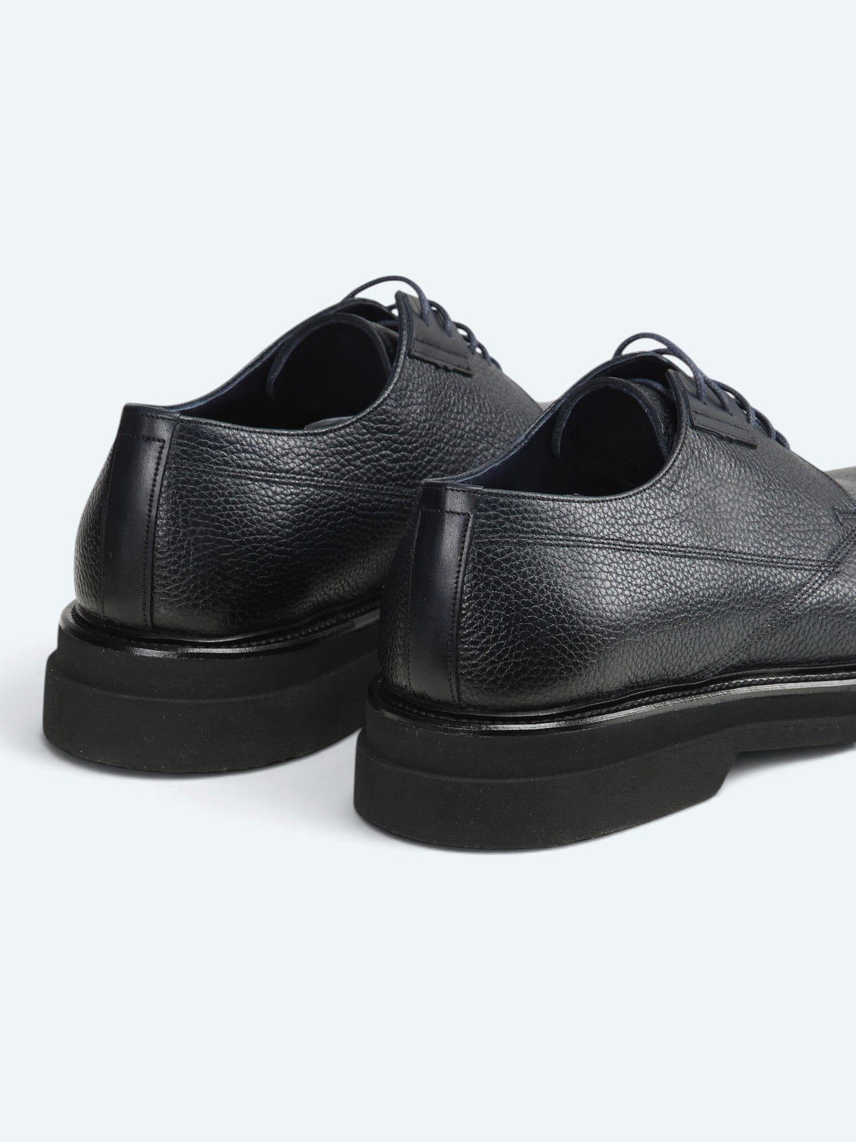 Lacivert Deri Smart Casual Ayakkabı