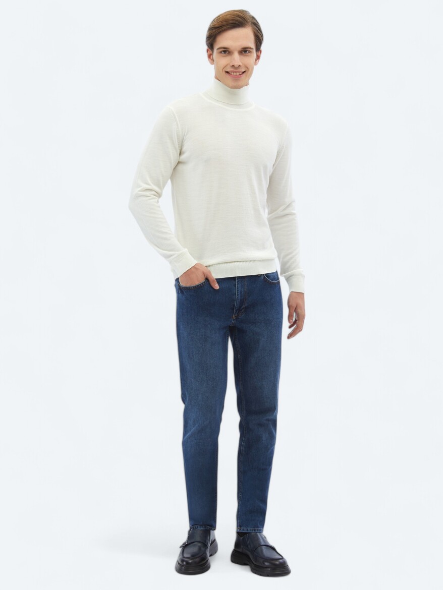 Ecru Knitwear Sweatshirt 