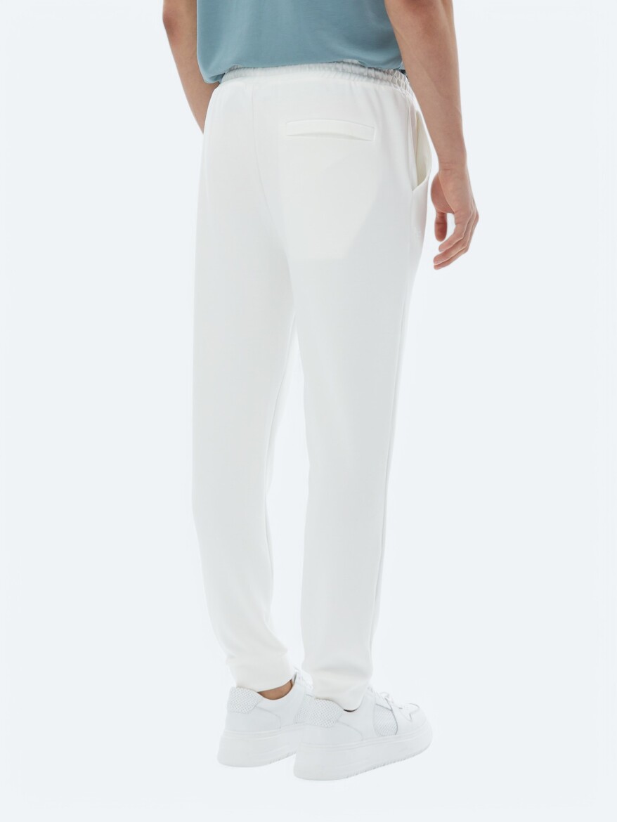 Ecru Sweat Pants - 6