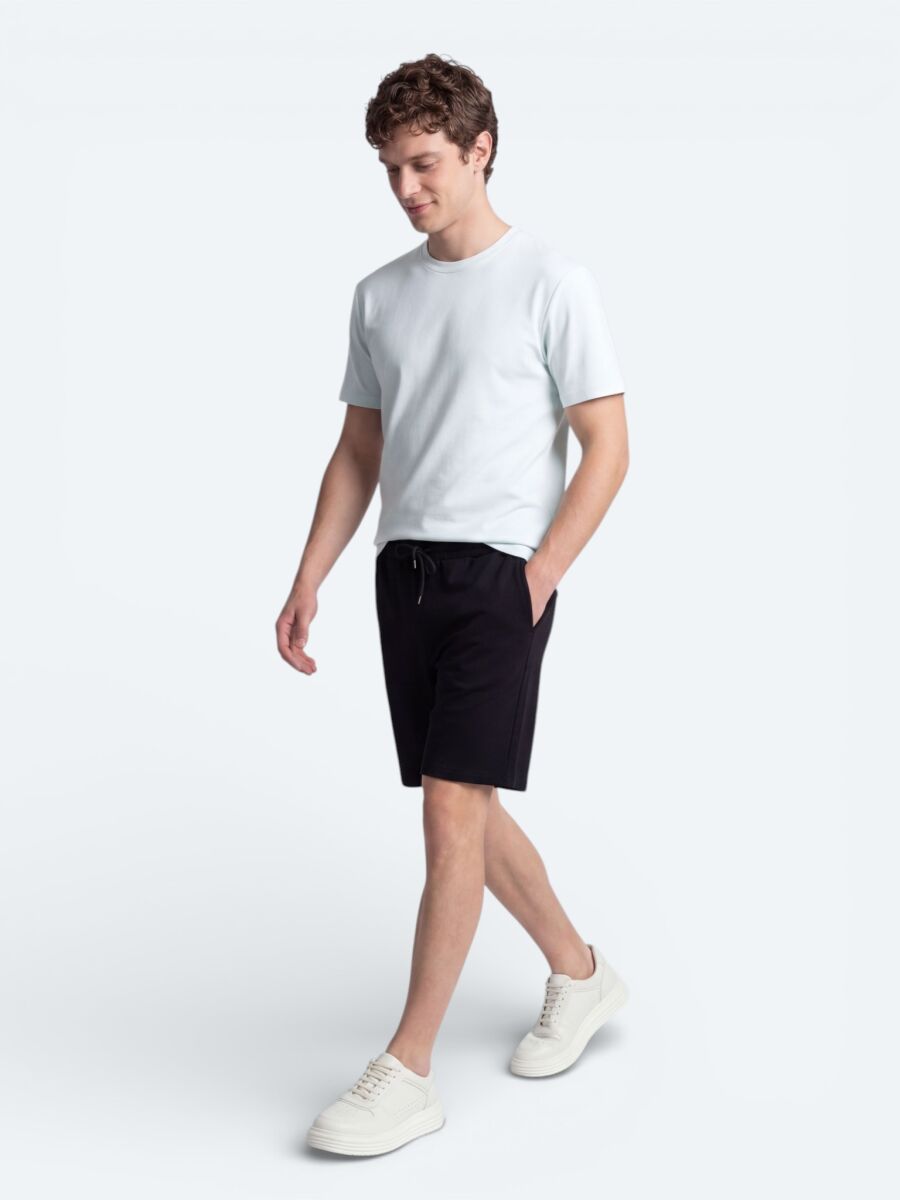 Ekru Düz T-Shirt - 2