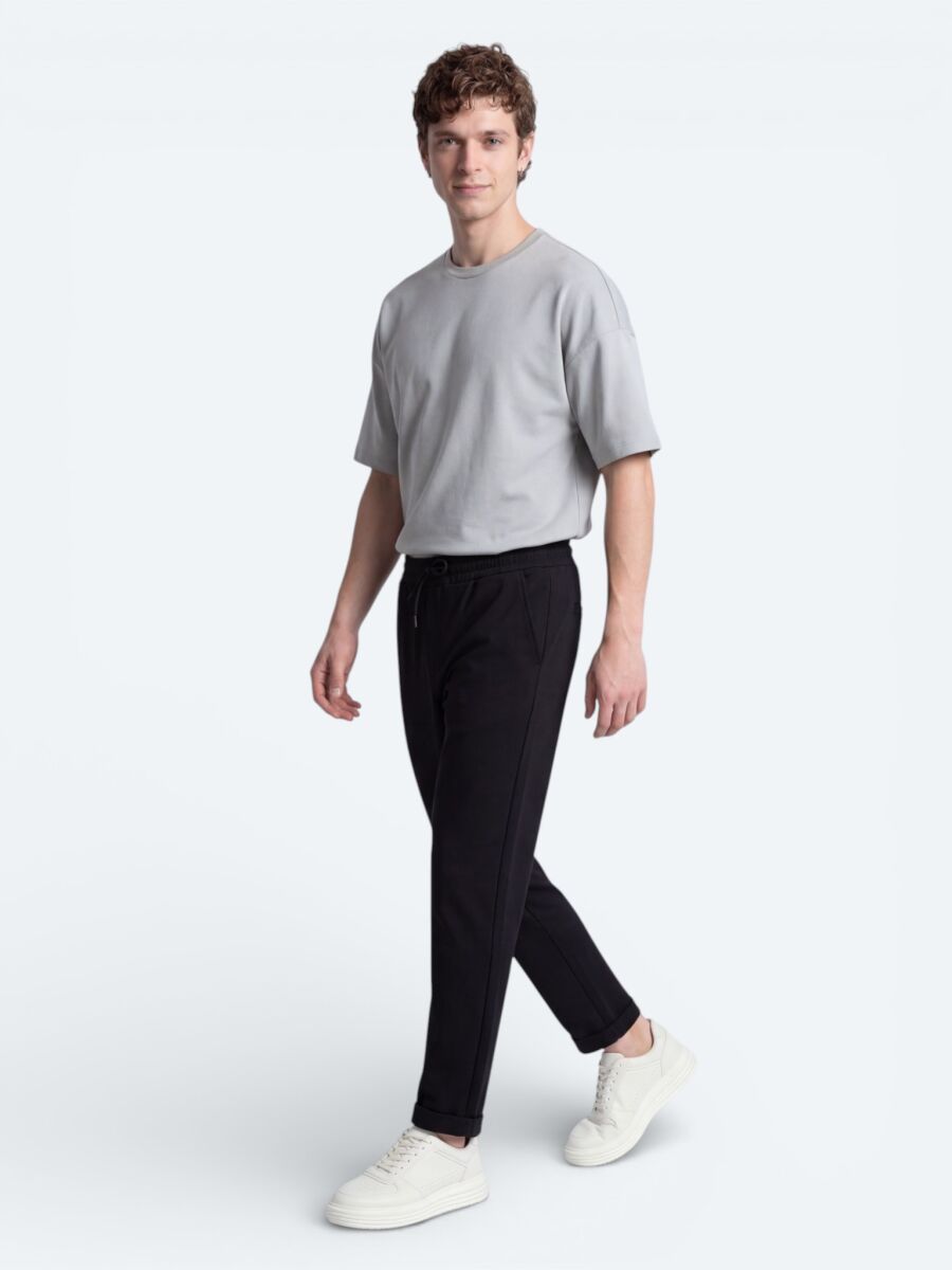 Grey Plain T-Shirt - 3