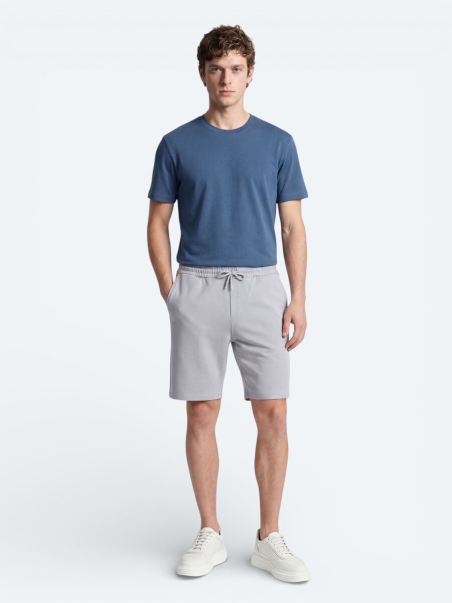 Indigo Plain T-Shirt - 3