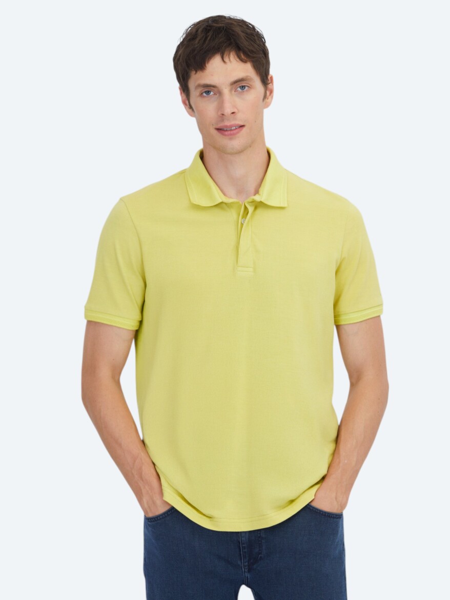 Lemon Mold Plain 100% Cotton T-Shirt - 1