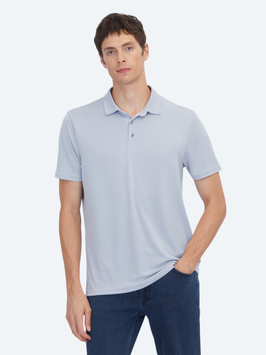 Lila Düz T-Shirt - KİP