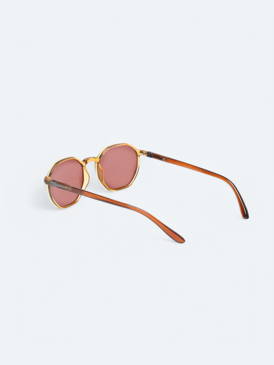 LOOKLight Light Brown Glasses - 2