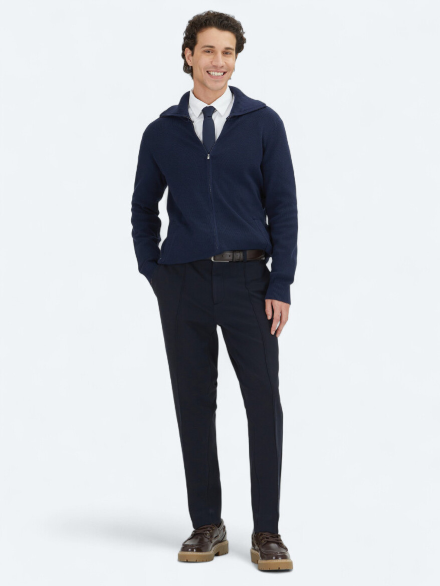 Navy Blue Cardigan 