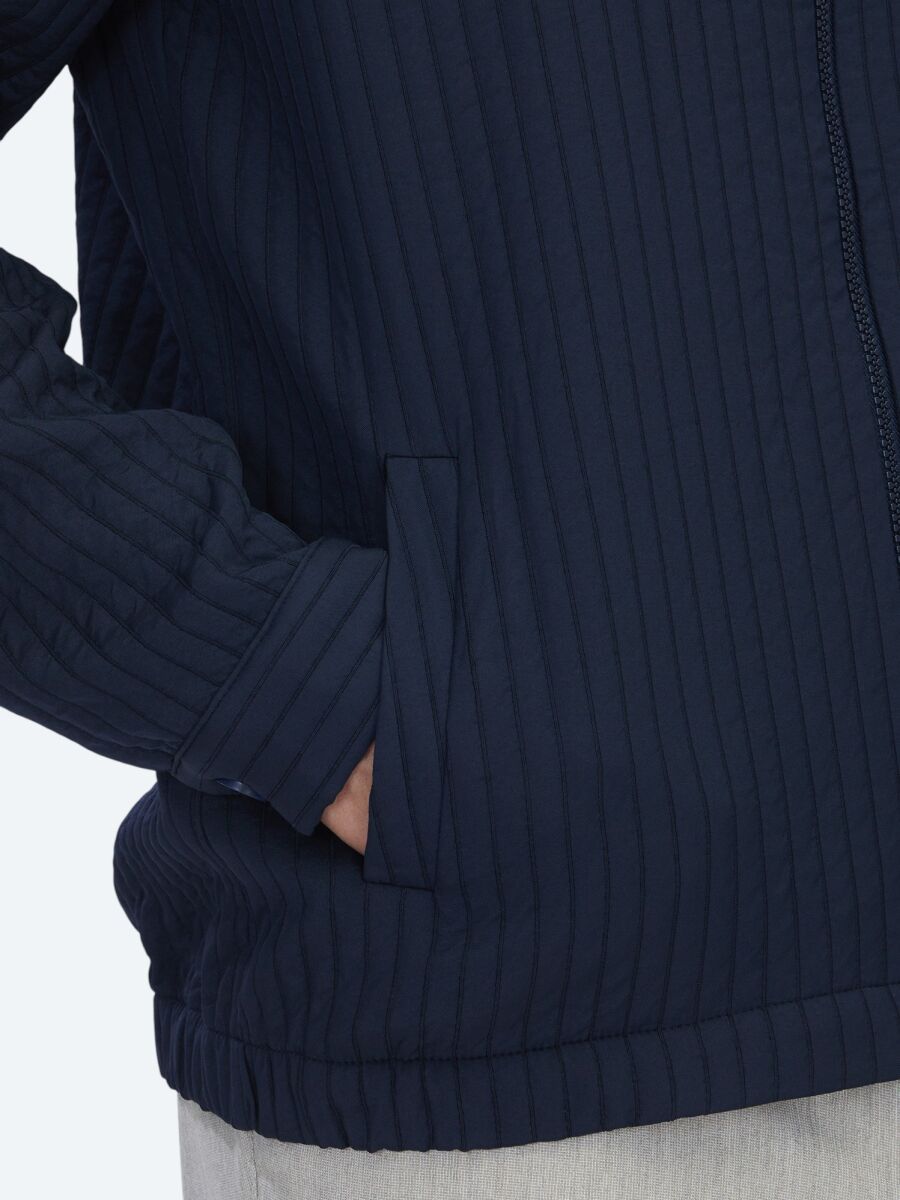 Navy Blue Overshirt - 5