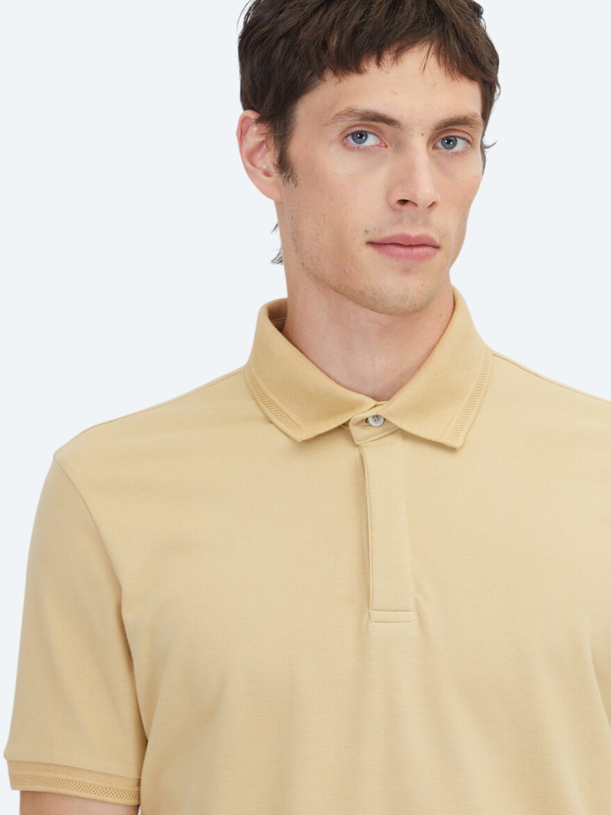 Oil Green Plain 100% Cotton T-Shirt - 3