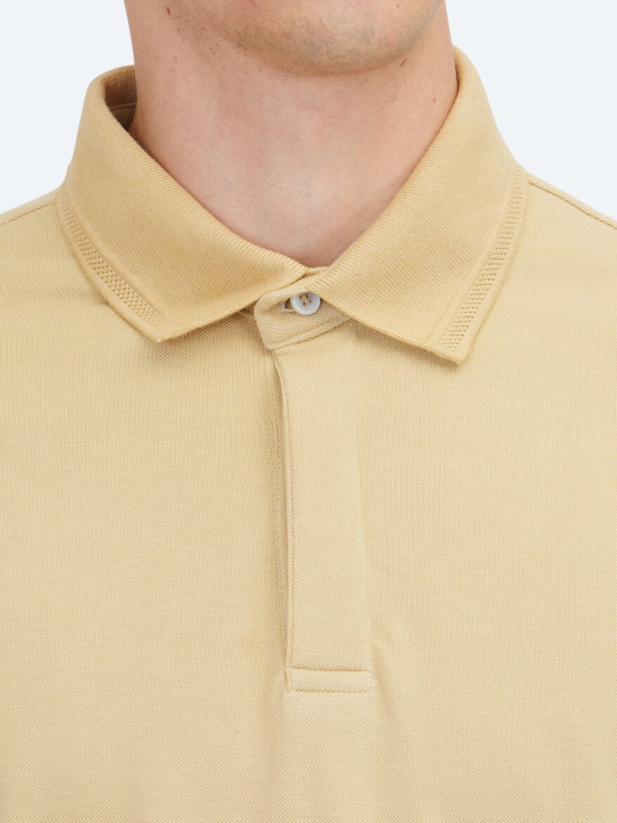 Oil Green Plain 100% Cotton T-Shirt - 5