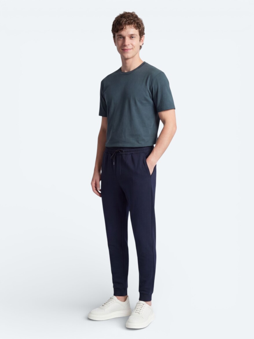 Petrol Blue Plain T-Shirt 
