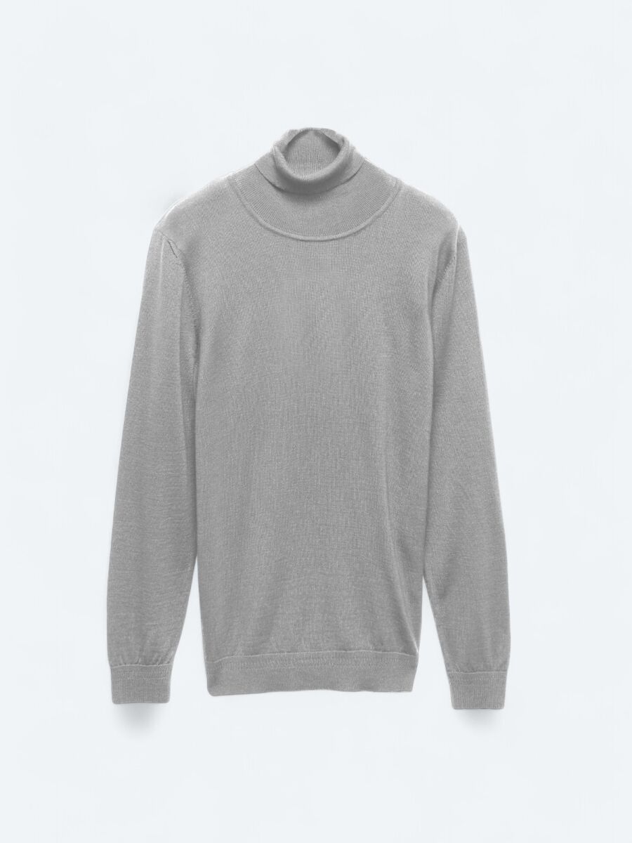 Purple Knitwear Sweatshirt - 9