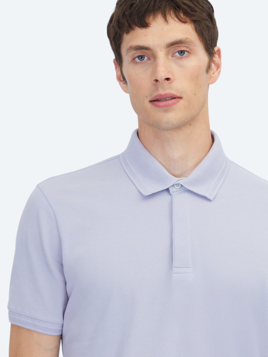 Purple Plain 100% Cotton T-Shirt - 3