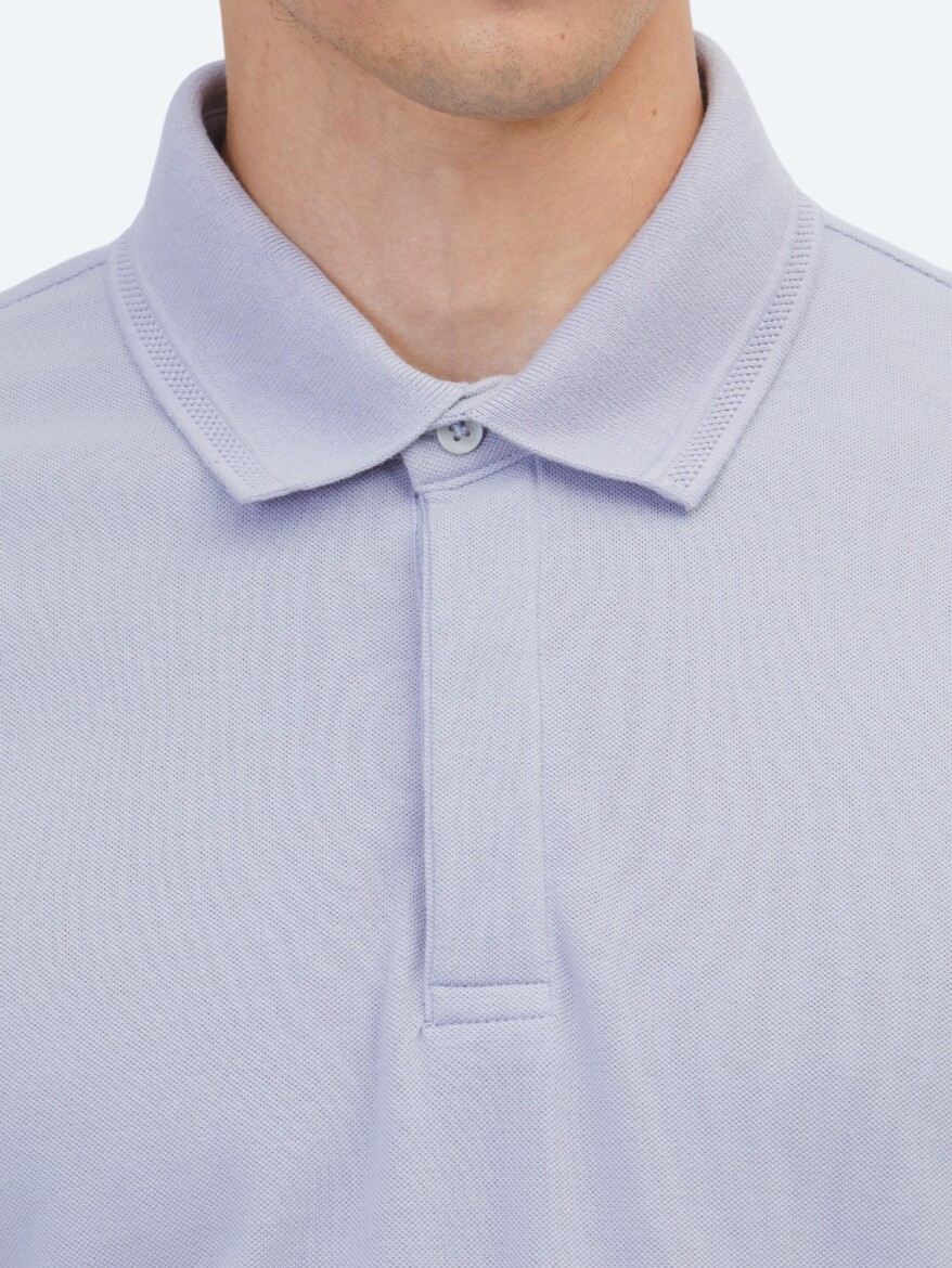 Purple Plain 100% Cotton T-Shirt - 4