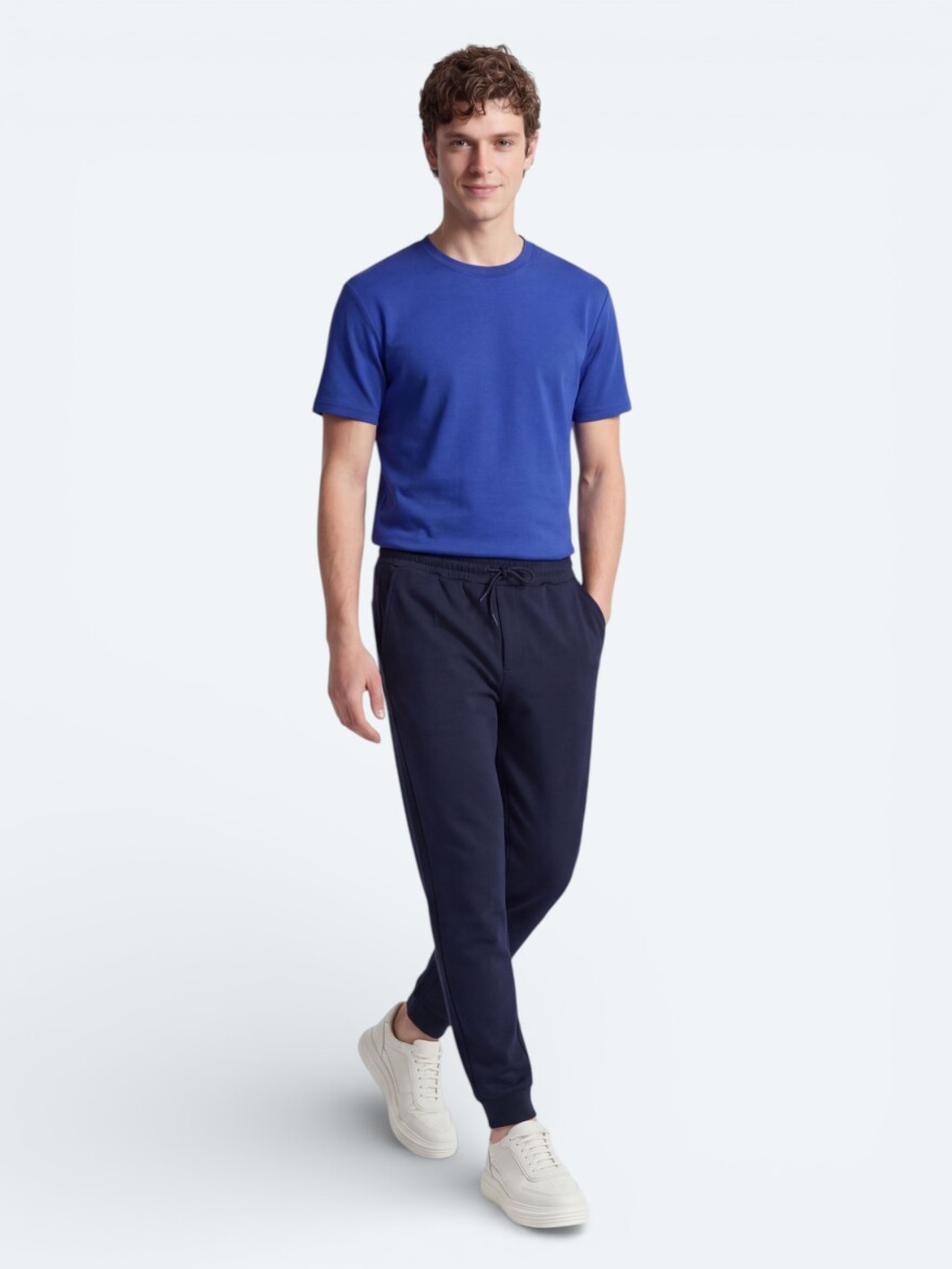 Saks Düz T-Shirt - 3