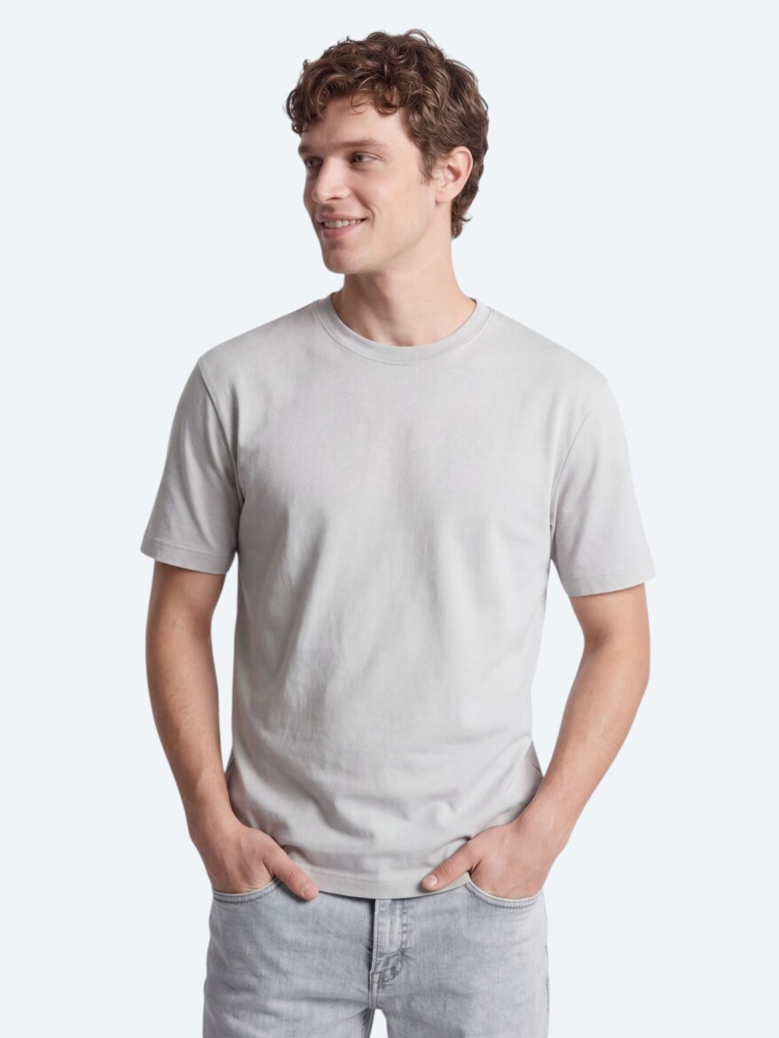 Stone Plain T-Shirt 